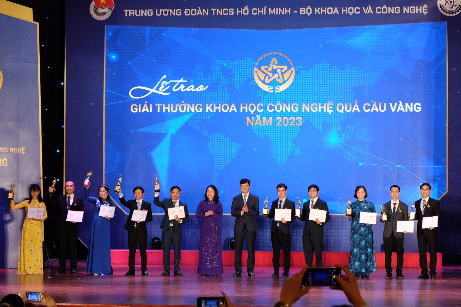 Giải thưởng khoa học công nghệ Quả cầu vàng tìm ra chủ nhân mới