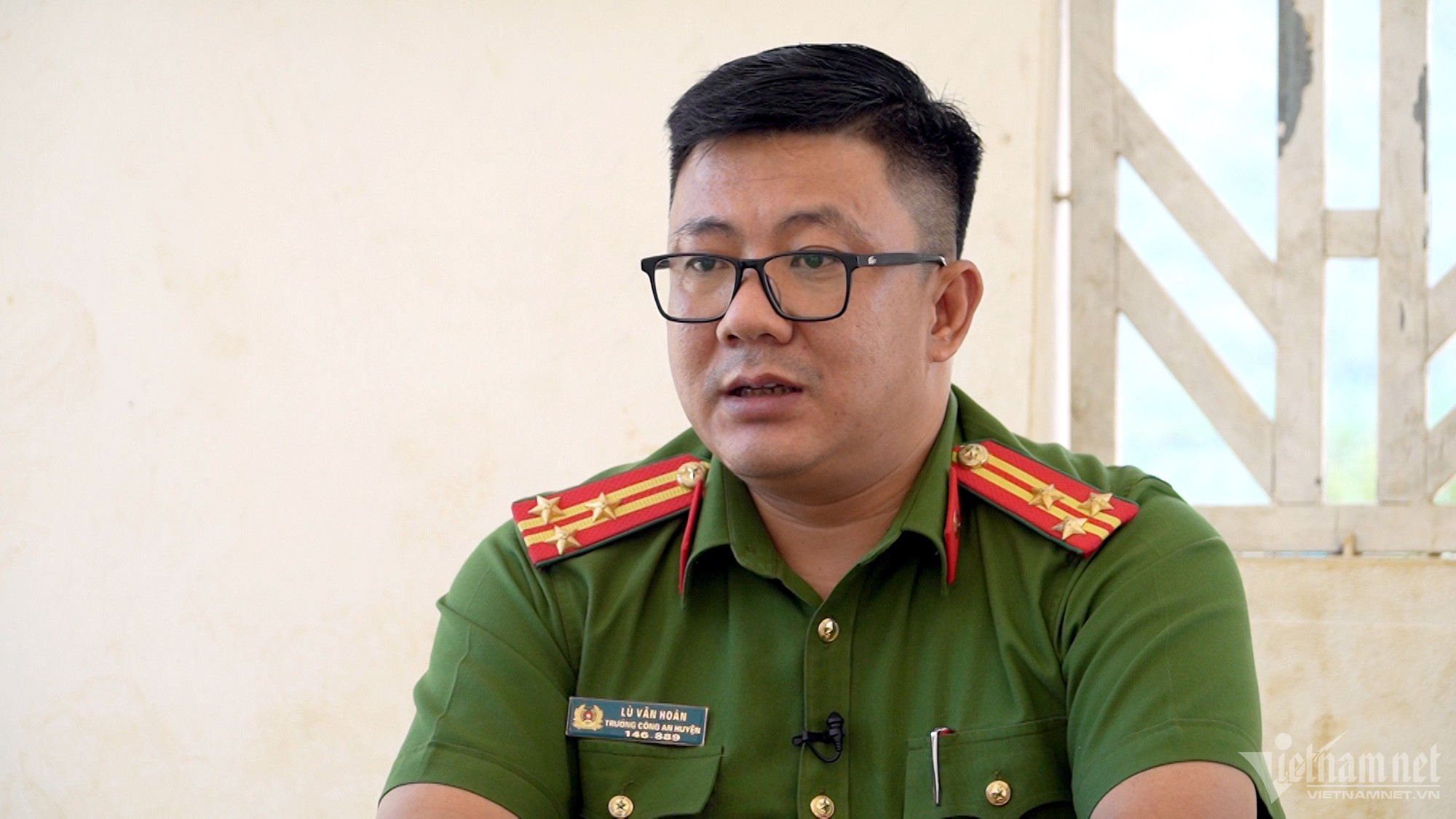 Thượng tá Lù Văn Hoàn.