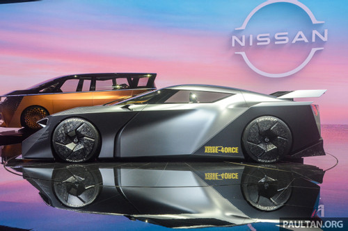Mãn nhãn với mẫu xe của tương lai siêu nhẹ và hiện đại Nissan Hyper Force