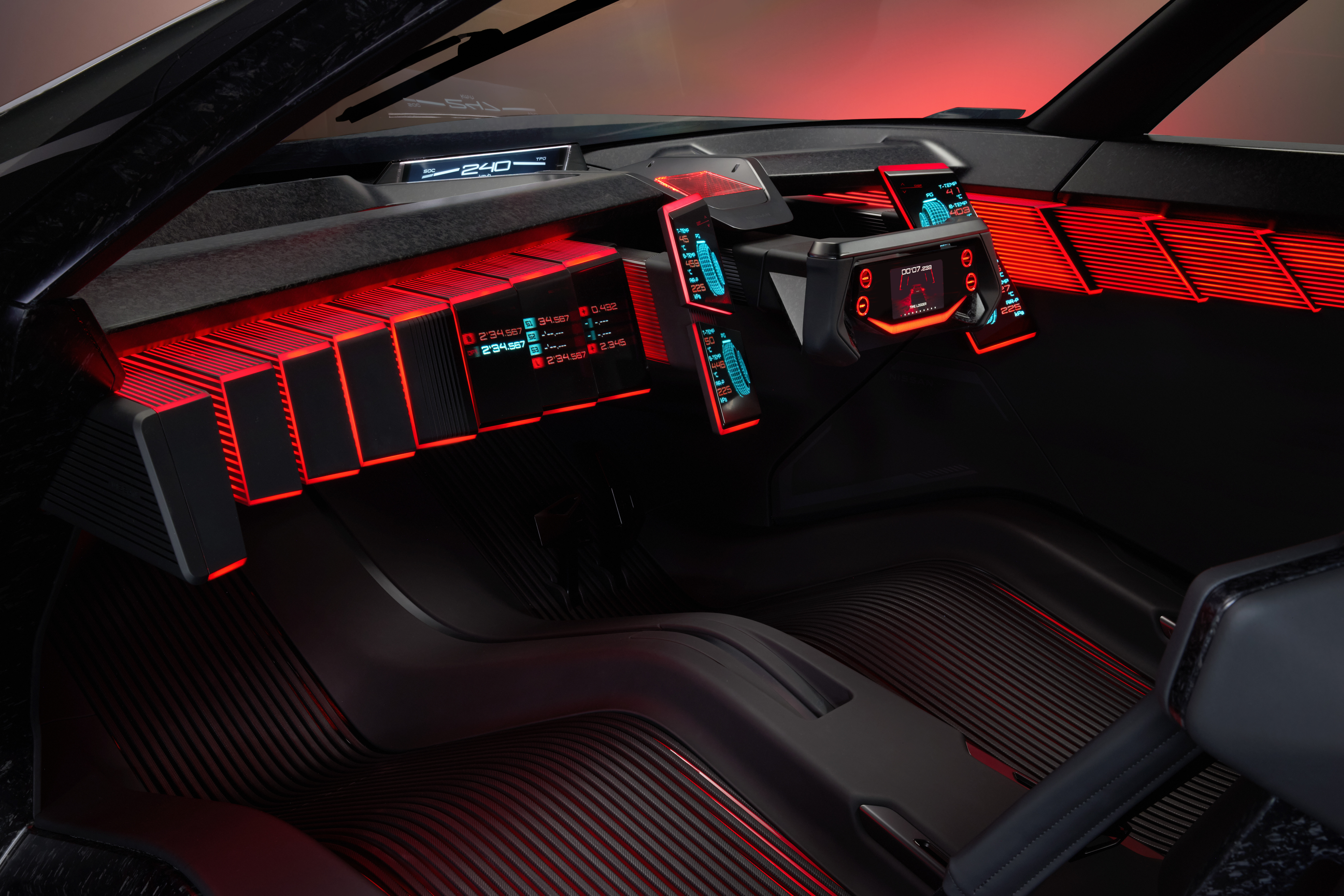Mãn nhãn với mẫu xe của tương lai siêu nhẹ và hiện đại Nissan Hyper Force