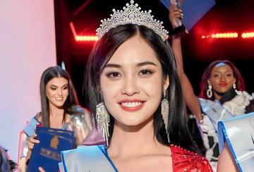 Nông Thúy Hằng âm thầm đi thi, giành Á hậu 2 Hoa hậu Hữu nghị Quốc tế