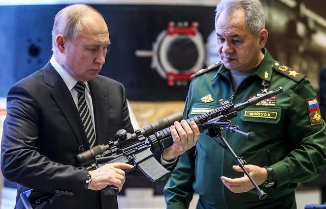 Ông Putin nói vũ khí 'đang được buôn lậu từ Ukraine sang Nga'