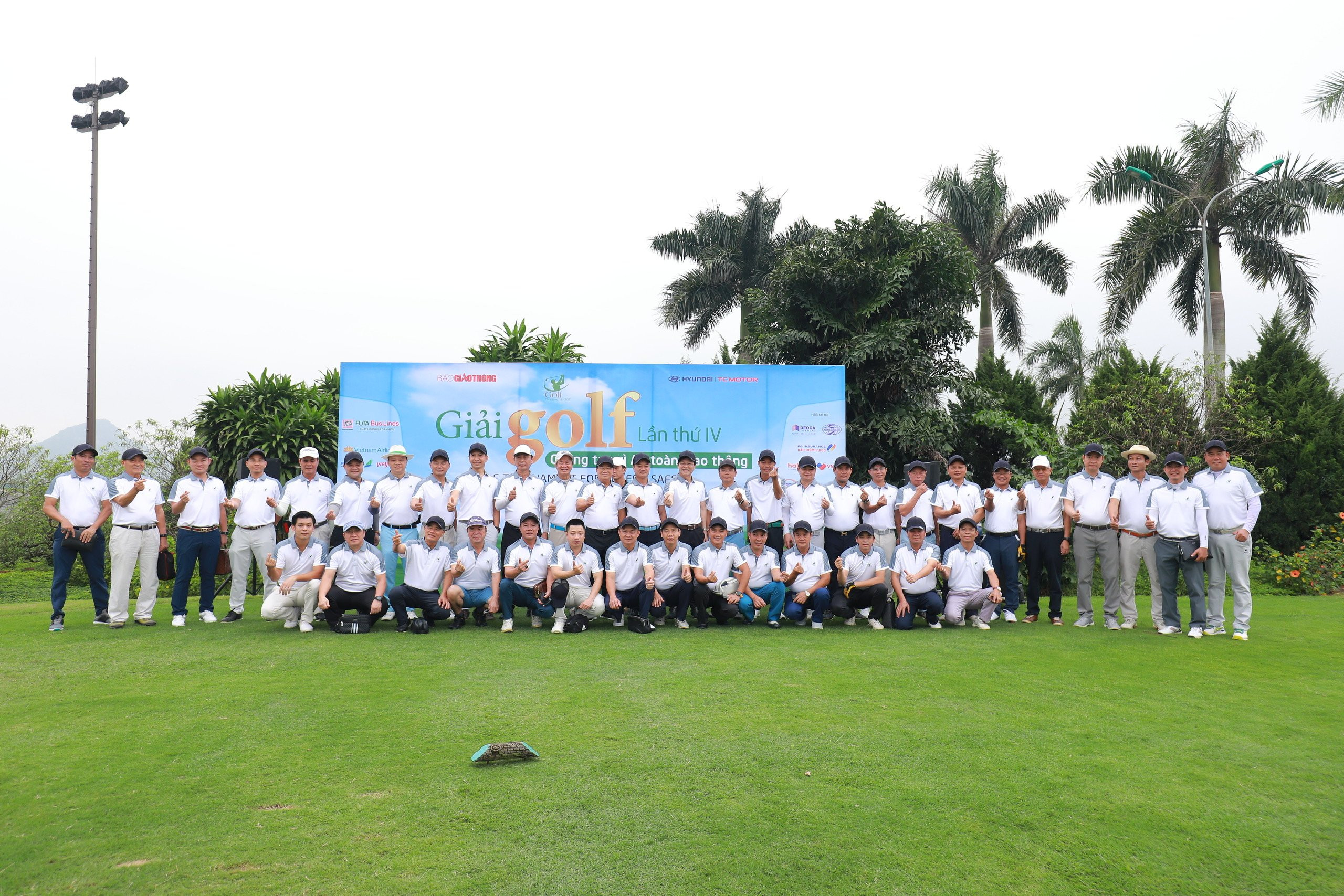 Khai mạc giải golf chung tay vì ATGT 2023