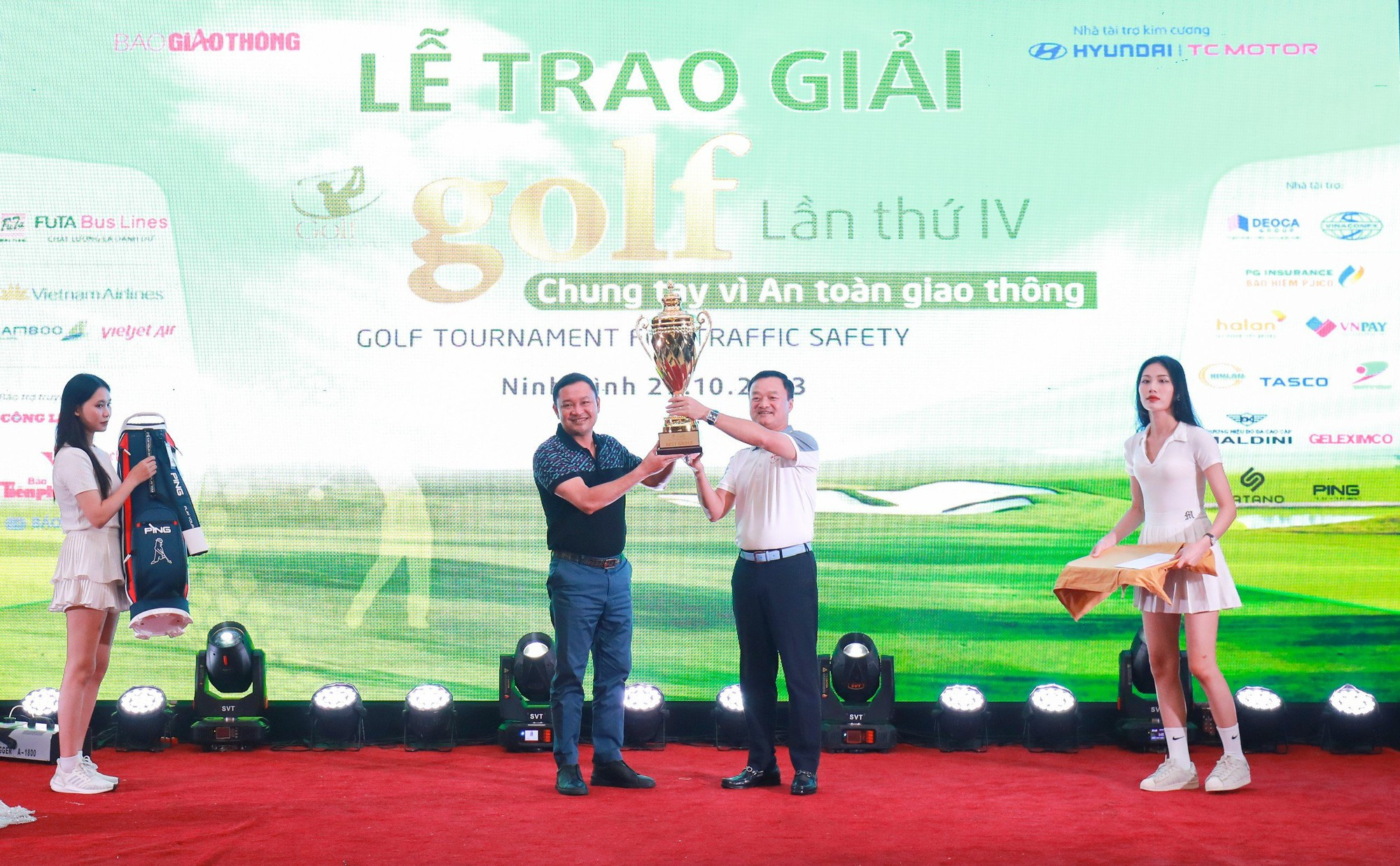 Tìm ra người vô địch giải golf chung tay vì ATGT 2023