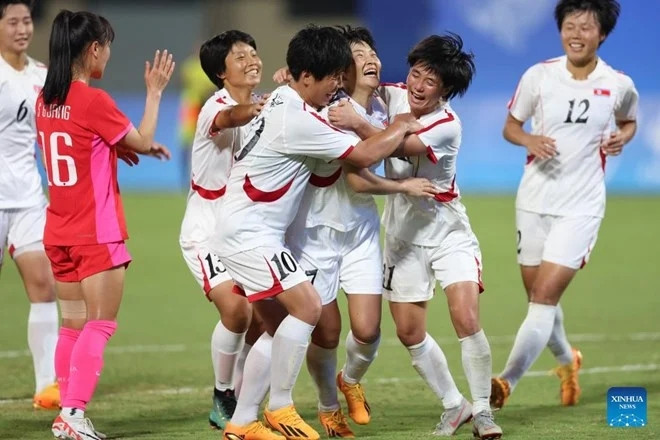 Lịch thi đấu bóng đá ASIAD 2023 hôm nay 3/10: Nữ Triều Tiên quá mạnh