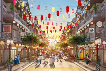 Loạt phố Hàn độc đáo sắp có mặt tại Mega Grand World
