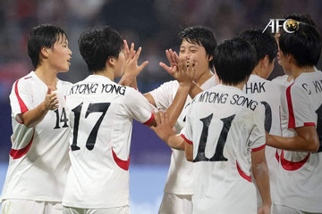 Nữ Triều Tiên thắng Uzbekistan 8-0, vào chung kết bóng đá nữ ASIAD