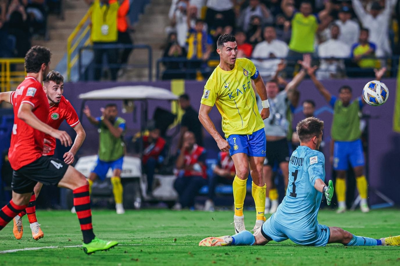 Ronaldo lập công, Al Nassr thắng trận thứ 2 ở AFC Champions League