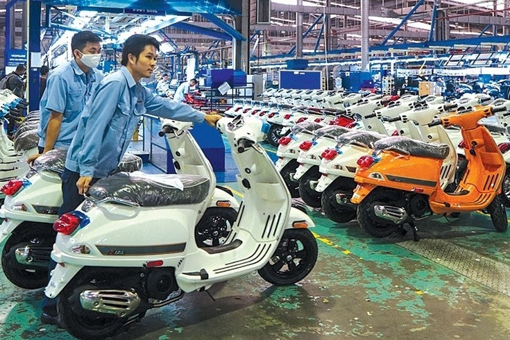 Xe máy sản xuất trong nước tiếp tục tăng trưởng mạnh trong tháng 10/2023