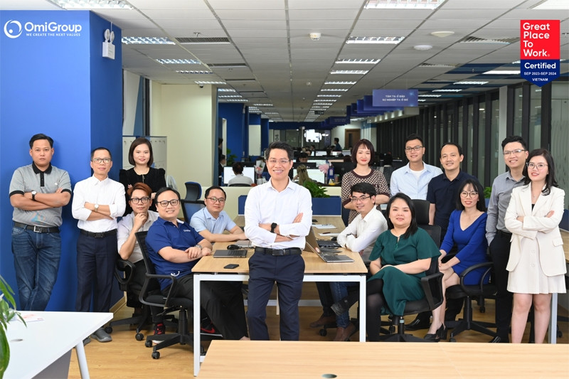 OmiGroup được vinh danh Nơi làm việc xuất sắc ở Việt Nam ‘Great Place to Work’