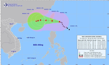 Typhoon Koinu to cause high winds, rough waters in East Sea