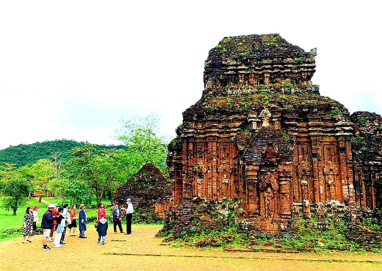 Nhiều khu tháp đã được số hóa dữ liệu. Ảnh: PV