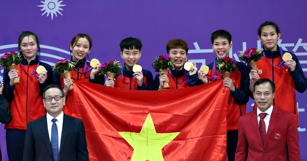 VN's Sepak Takraw team wins gold medal at Asian Games 2023