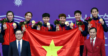 VN's Sepak Takraw team wins gold medal at Asian Games 2023