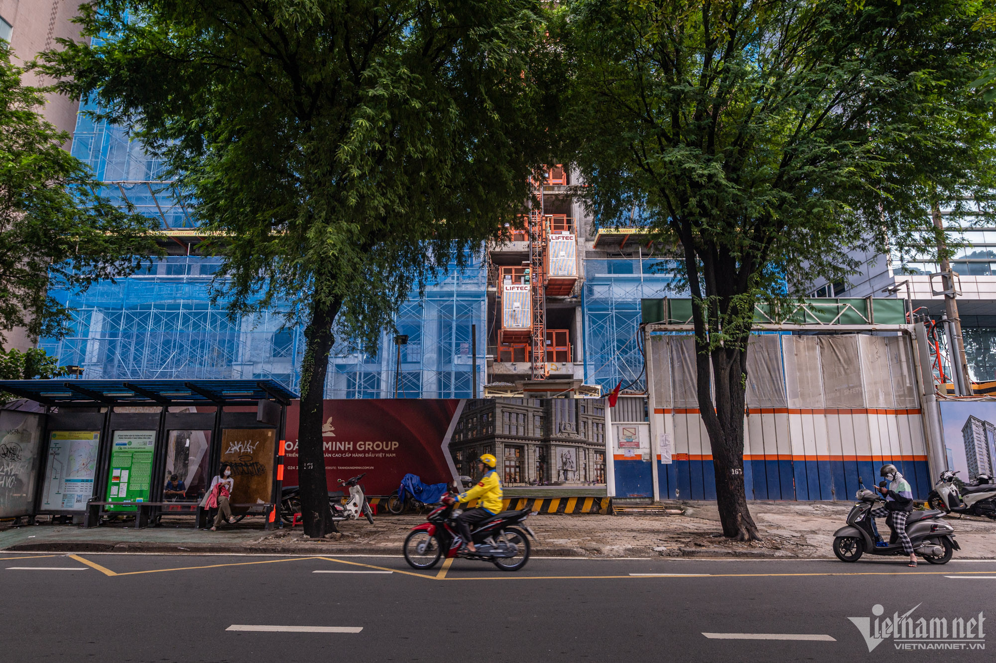 Cận cảnh cao ốc trên ‘đất vàng’ của Tân Hoàng Minh đã ‘về tay’ ngân hàng