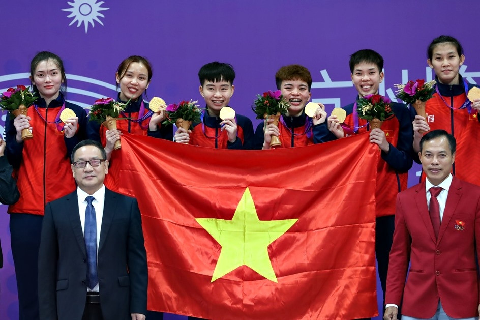 Bảng tổng sắp huy chương ASIAD 2023 ngày 5/10: Việt Nam tụt hạng