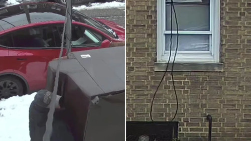 Chủ xe điện Tesla sạc pin tại nhà khiến hàng xóm 'tức mắt'