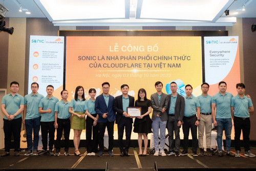 Sonic trở thành nhà phân phối chính thức của Cloudflare tại Việt Nam