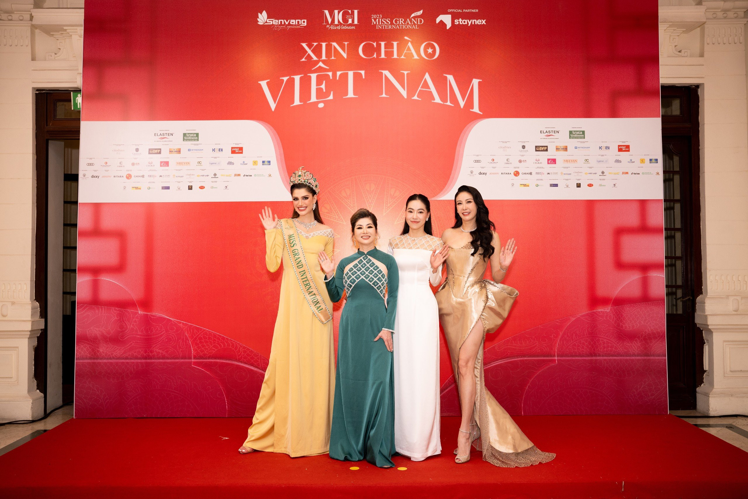 Thí sinh Miss Grand International 2023 Hoa hậu Hòa bình ra mắt khán giả