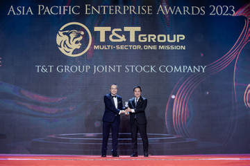 T&T Group nhận giải thưởng Doanh nghiệp xuất sắc châu Á 2023