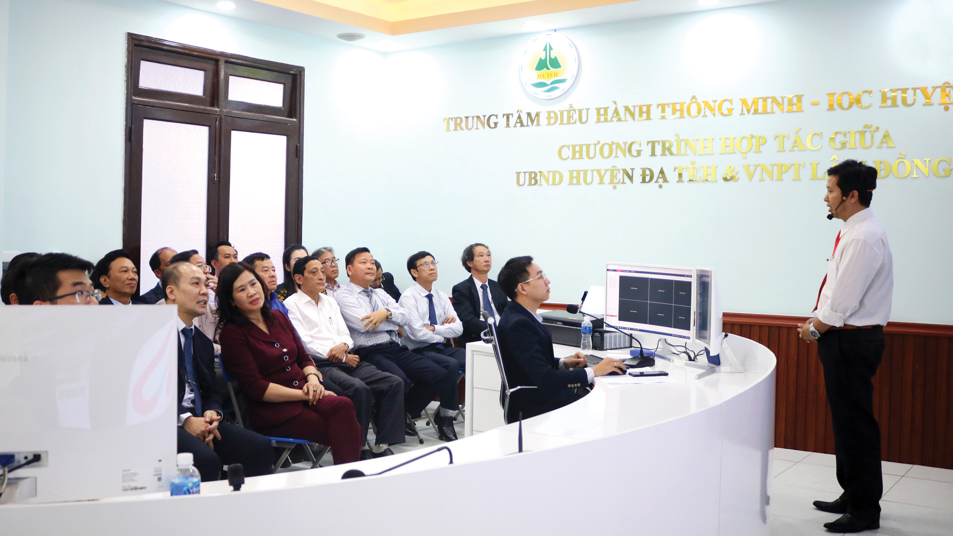 Ðạ Tẻh khai thác hiệu quả Trung tâm Điều hành thông minh