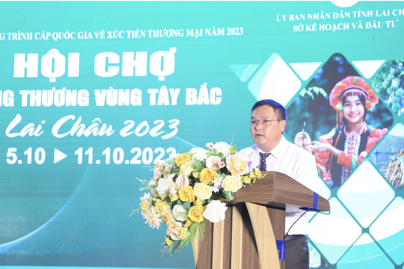Khai mạc Hội chợ Công Thương vùng Tây Bắc - Lai Châu 2023