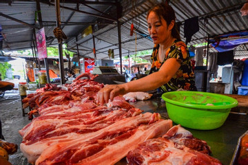 Nghịch lý giá lợn hơi giảm sâu nhưng thịt lợn ở chợ đắt gấp 3 lần