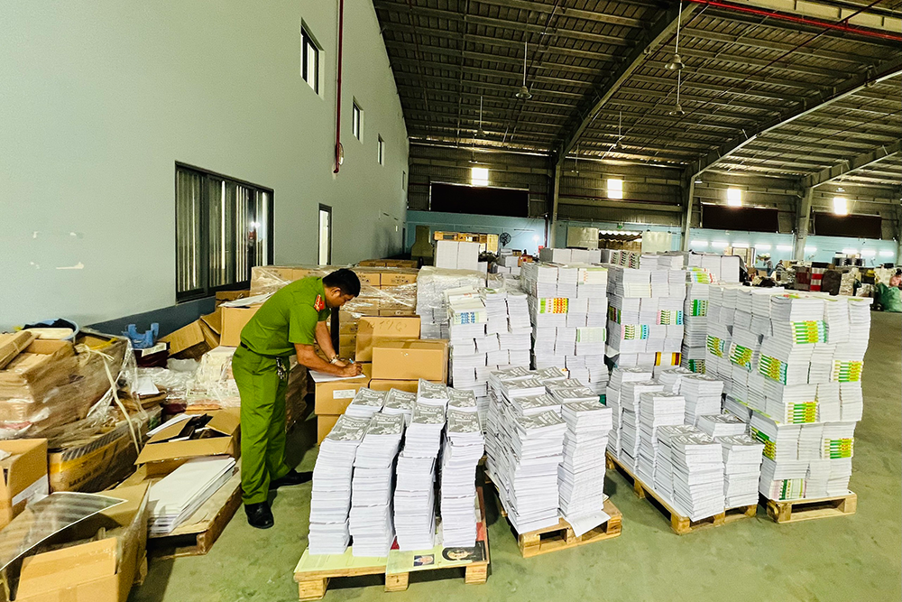 Bộ Công an phát hiện 2 cơ sở in hàng nghìn ấn phẩm lậu