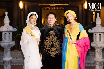 Lê Hoàng Phương liên tục ghi điểm ở Miss Grand International 2023