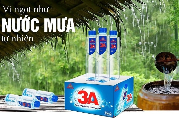 Nước tinh khiết AVIA 3A - vị ngon độc đáo như nước mưa tự nhiên