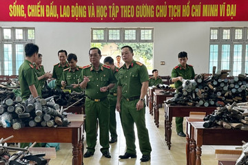 Đắk Lắk thu hồi hơn 1.300 khẩu súng quân dụng và tự chế