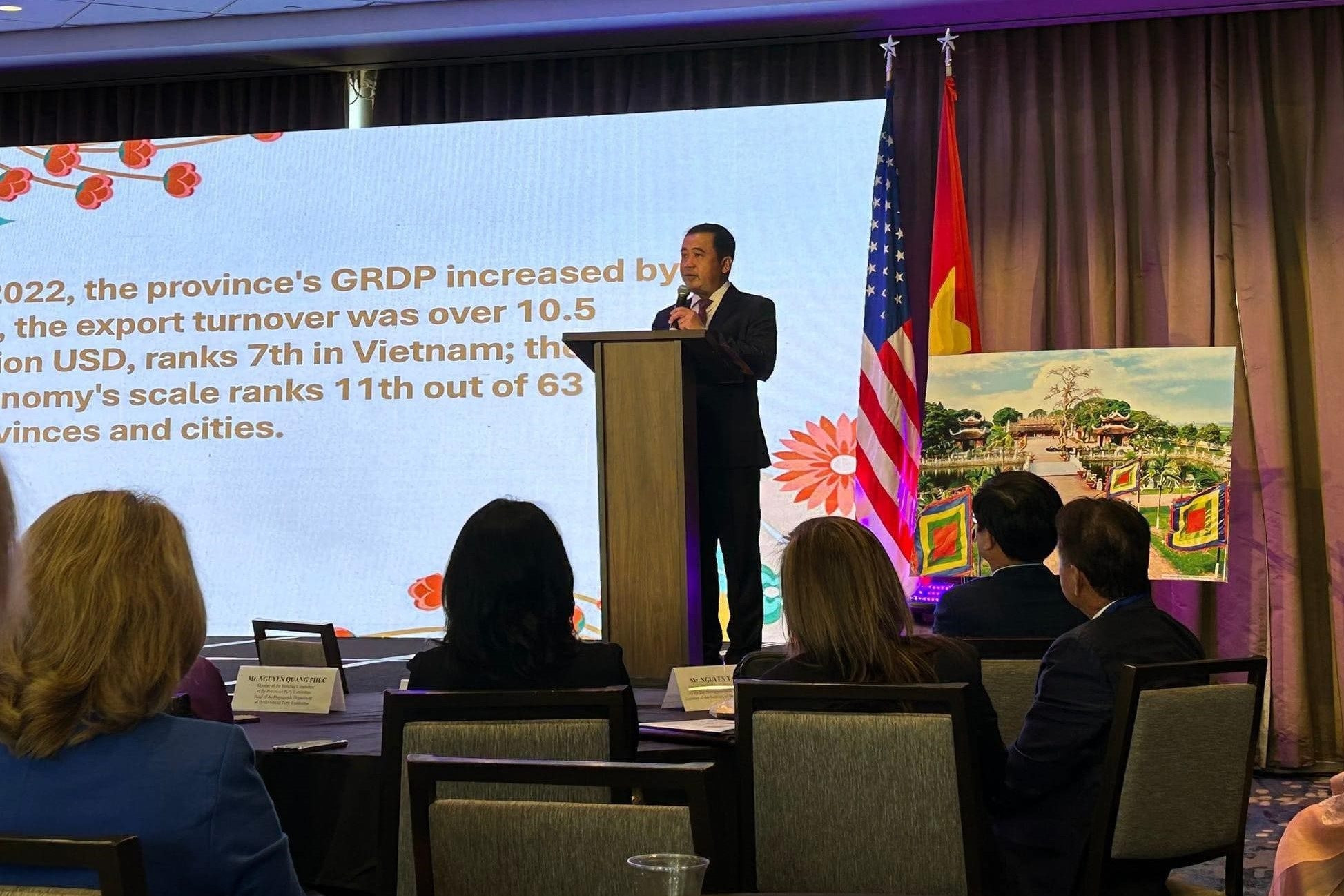 Lãnh sự quán Việt Nam tại Houston làm cầu nối giúp Hải Dương xúc tiến đầu tư tại Mỹ