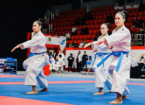 Vietnam wins gold at Asian karate championships