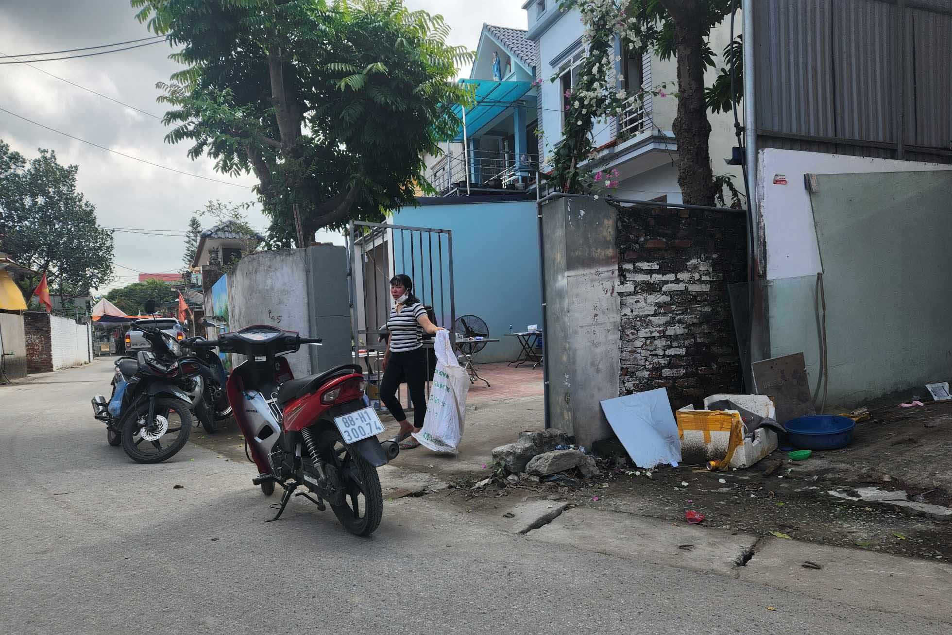Hàng xóm chia sẻ thông tin về nghi phạm giết vợ giấu xác trong bao tải