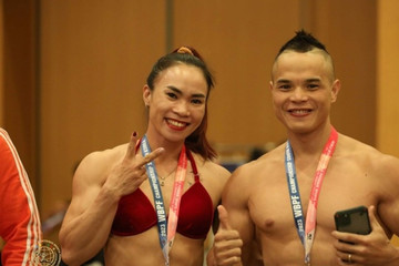 Vietnam win two more golds at world bodybuilding championships