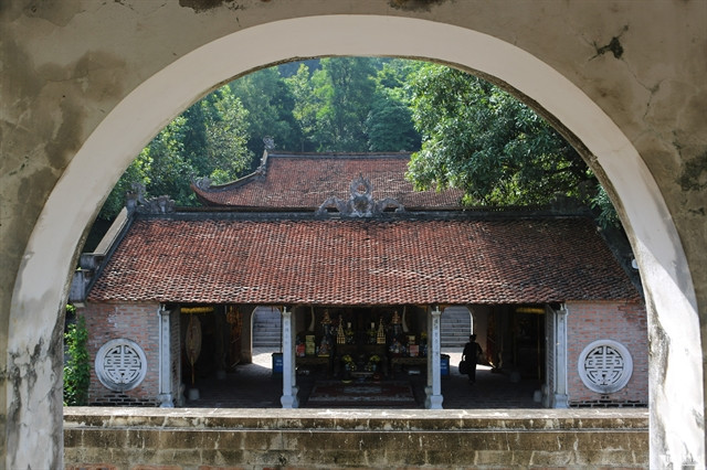 Ba Trieu Temple at risk from terms