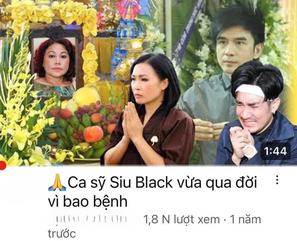 Ca sĩ Siu Black bức xúc khi bị đồn qua đời vì bạo bệnh