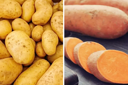 So sánh độ bổ dưỡng của khoai lang và khoai tây
