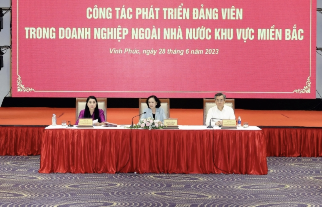 Vĩnh Phúc thành lập mới được 69 tổ chức Đảng trong doanh nghiệp ngoài Nhà nước