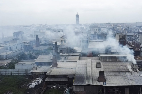 'Làng tỷ phú' ở Bắc Ninh chìm trong khói bụi, xỉ thải nhôm