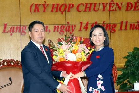 Ông Đoàn Thanh Sơn được bầu giữ chức Phó Chủ tịch UBND tỉnh Lạng Sơn