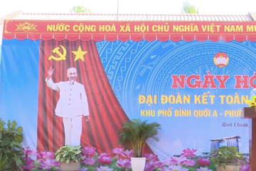 Bình Dương: Ngày hội Đại đoàn kết dân tộc thực sự là một ngày vui