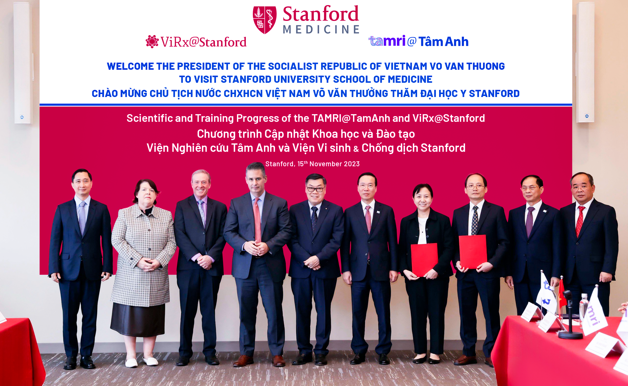 Tâm Anh bắt tay Đại học Stanford đào tạo kỹ thuật xét nghiệm viêm gan D