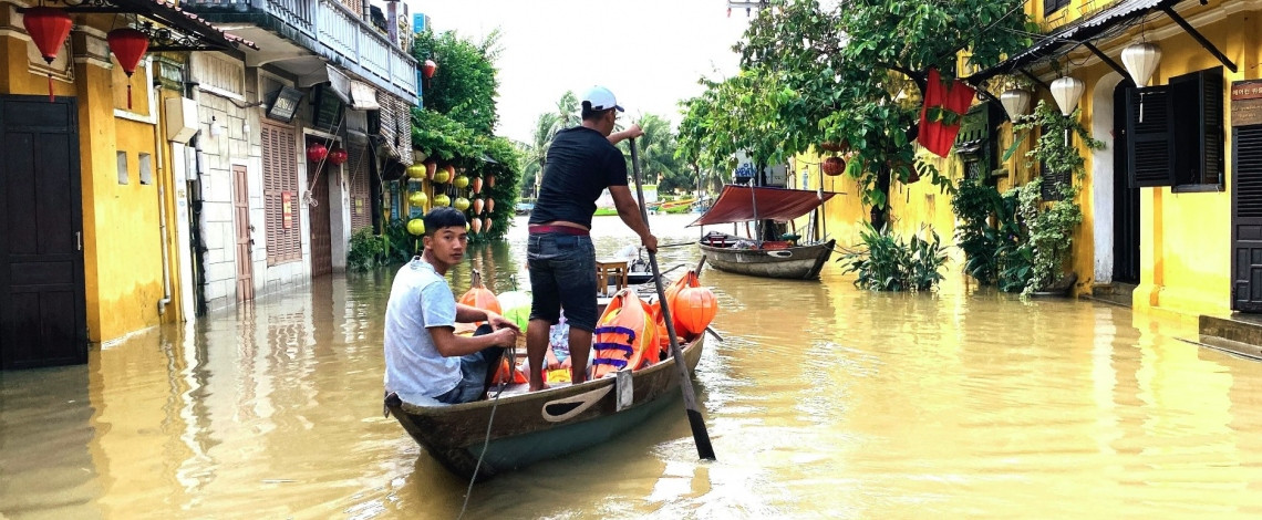 Heavy downpour turns UNESCO-recognised Hoi An streets into rivers