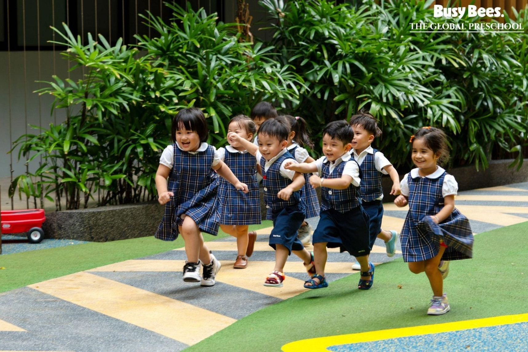 Không gian học tập tiêu chuẩn Anh tại Busy Bees Global Preschool