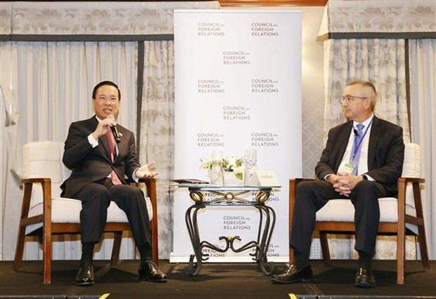 President clarifies Vietnam’s policy at US Council on Foreign Relations