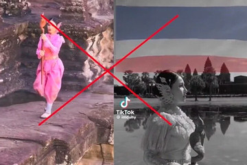 Xem xét xử lý 'TikToker Hứa Quốc Anh câu view phản cảm hình ảnh ở Angkor Wat'