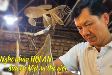 ‘Việt Nam đa sắc’: Nghệ nhân Hội An nỗ lực đưa tre Việt ra thế giới