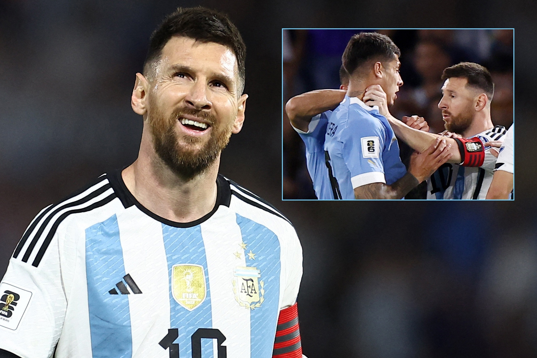 Argentina thua bạc nhược Uruguay: Ngày Messi nổi giận