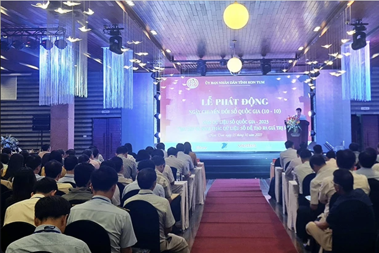 Chính quyền số tỉnh Kon Tum: Tạo lập và khai thác dữ liệu số để tạo giá trị mới